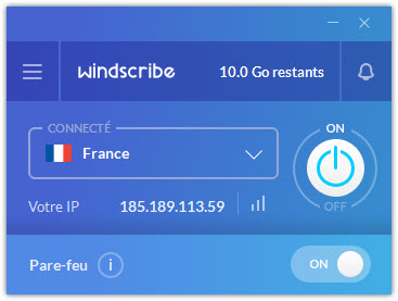 Windscribe VPN France